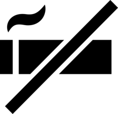 No Smoke Symbol Stencil Svg Vector, Free Vectors File